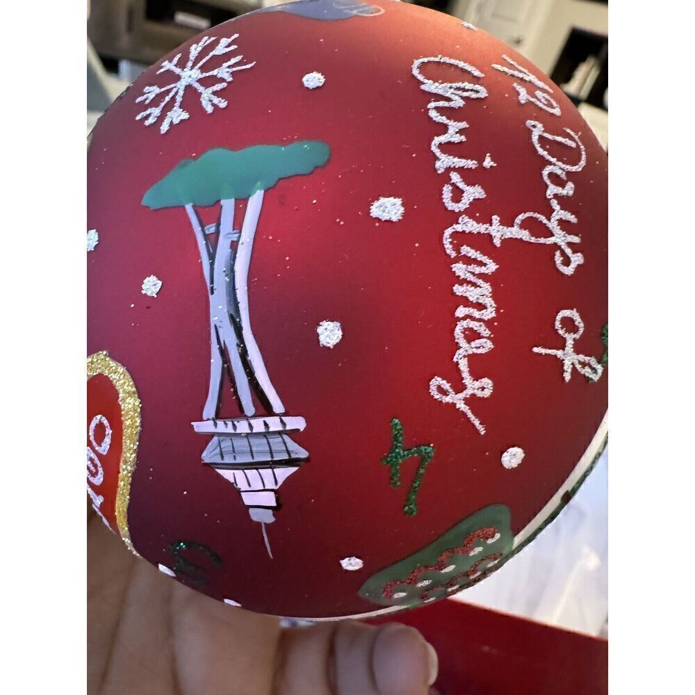 Neiman Marcus Michael Storrings The Twelve Days of Christmas in America Ornament